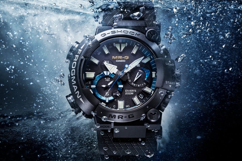 G-SHOCK Unveils New MR-G Frogman Watches