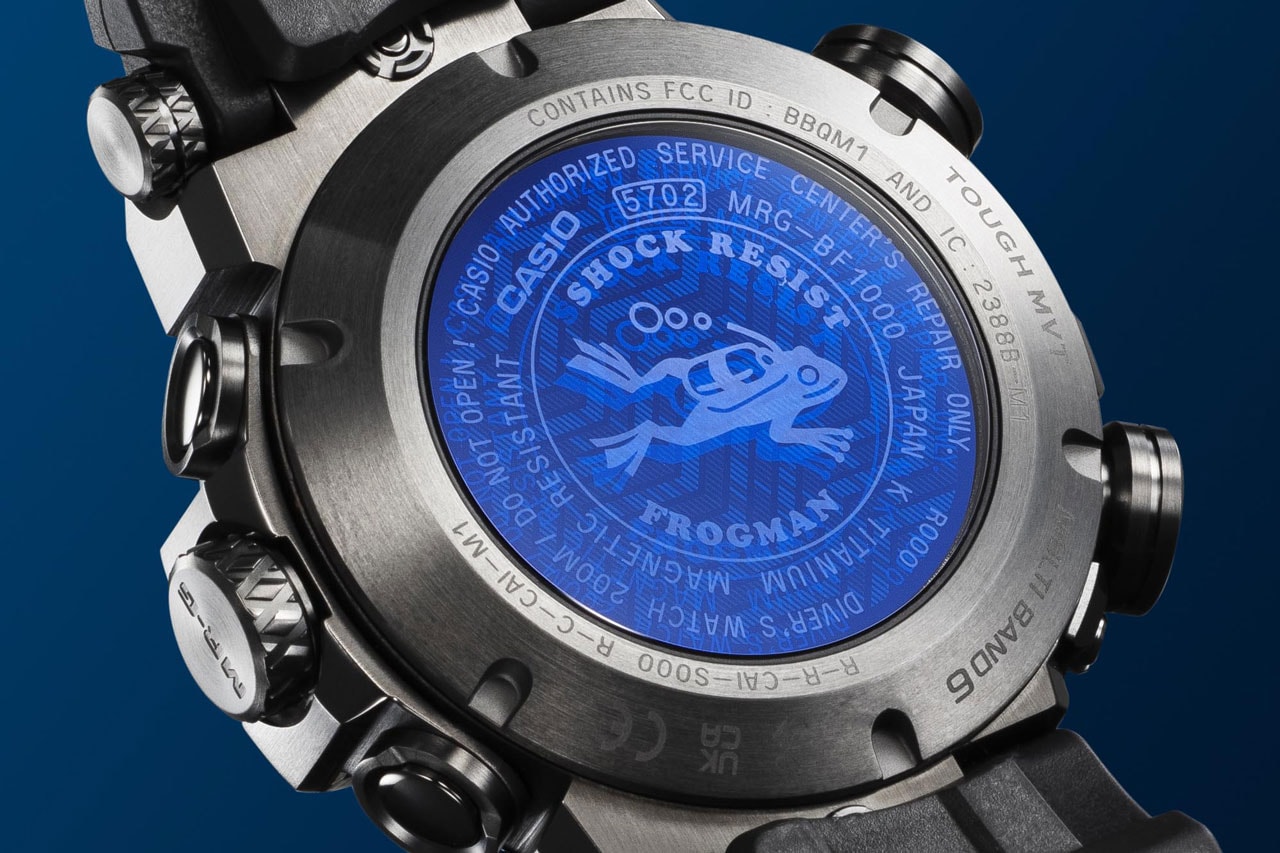 G-SHOCK Unveils New MR-G Frogman Watches