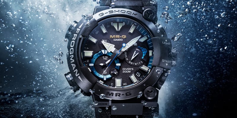 G-Shock MR-G Frogman Anniversary Limited Edition MRG-BF1000E-1A9 – Topper  Fine Jewelers
