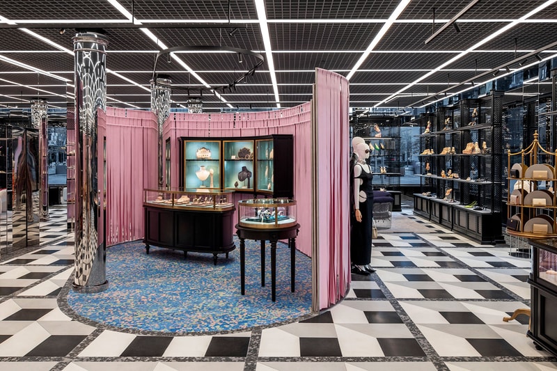 Gucci Two-Story Level Retail Location Store Boutique New York City Manhattan Announcement Meatpacking District Men's Women's Clothing Fragrances