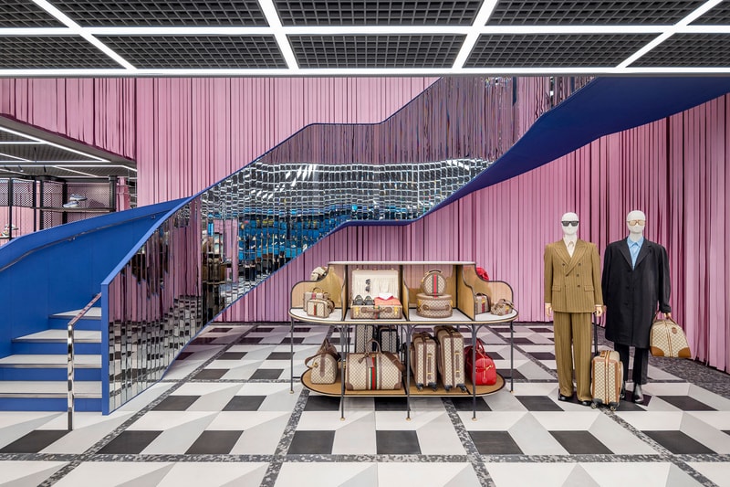 Gucci Two-Story Level Retail Location Store Boutique New York City Manhattan Announcement Meatpacking District Men's Women's Clothing Fragrances