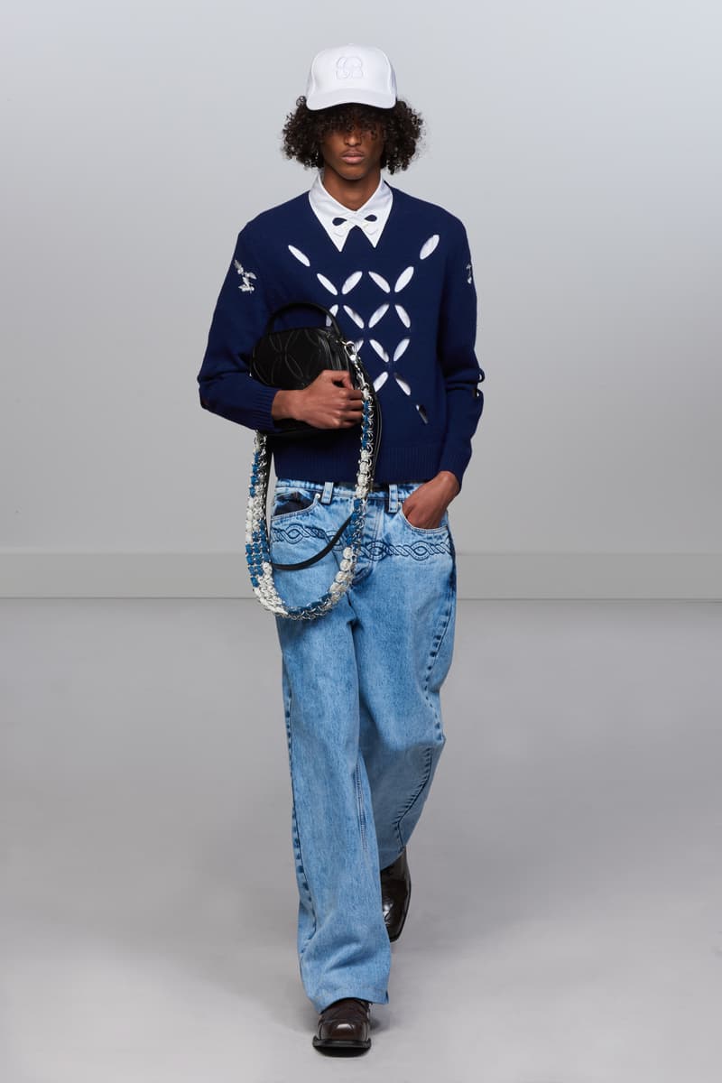 Stefan Cooke Fall Winter 2023 Collection Information details London designer menswear Edwards