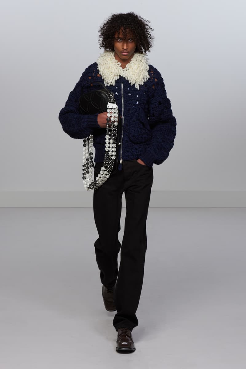 Stefan Cooke Fall Winter 2023 Collection Information details London designer menswear Edwards