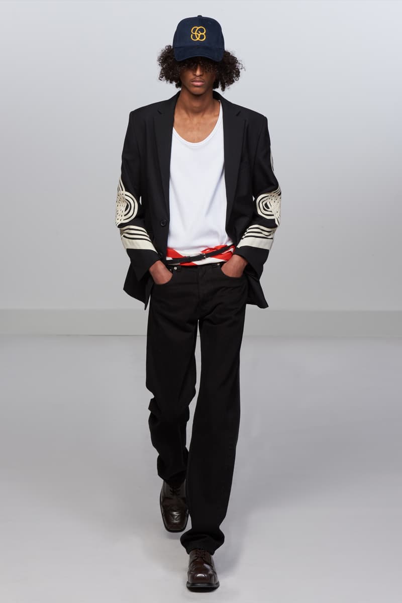 Stefan Cooke Fall Winter 2023 Collection Information details London designer menswear Edwards