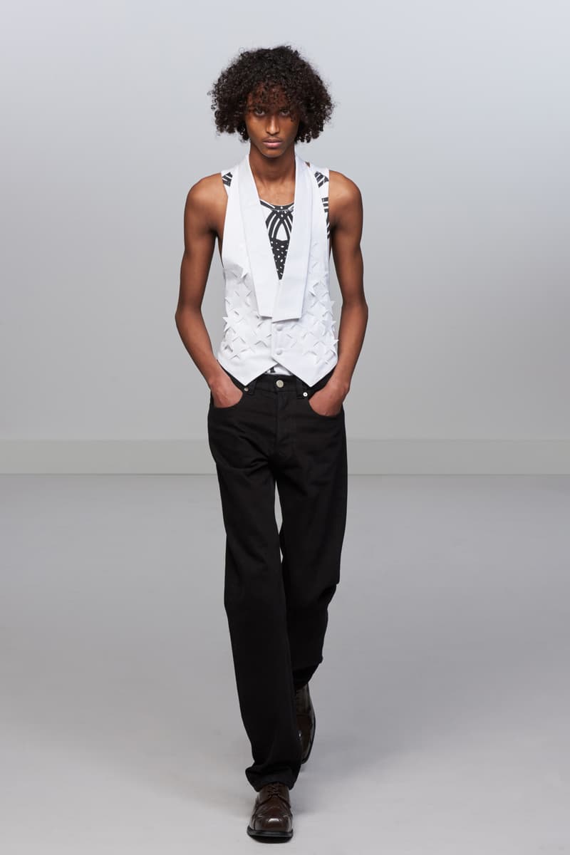 Stefan Cooke Fall Winter 2023 Collection Information details London designer menswear Edwards