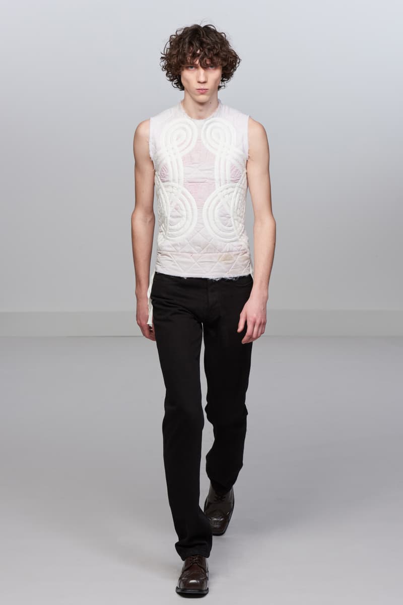 Stefan Cooke Fall Winter 2023 Collection Information details London designer menswear Edwards