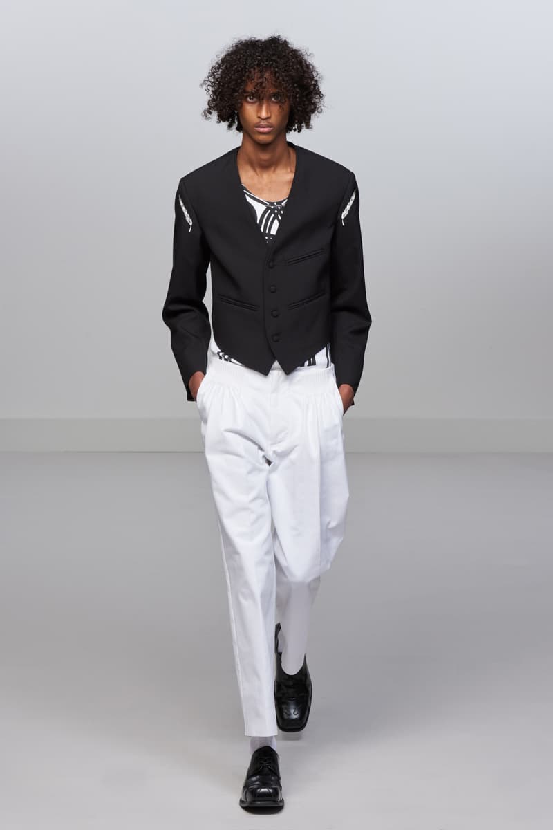 Stefan Cooke Fall Winter 2023 Collection Information details London designer menswear Edwards