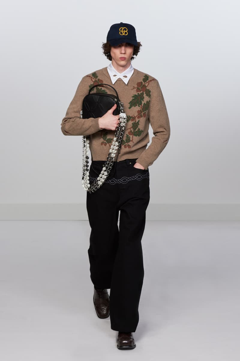 Stefan Cooke Fall Winter 2023 Collection Information details London designer menswear Edwards