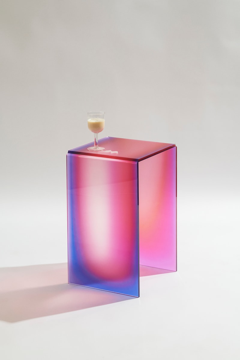 Lumière Bricoleur and TABLEAU Team Up for Multicolored ‘LUCID SIDE TABLES’ Design