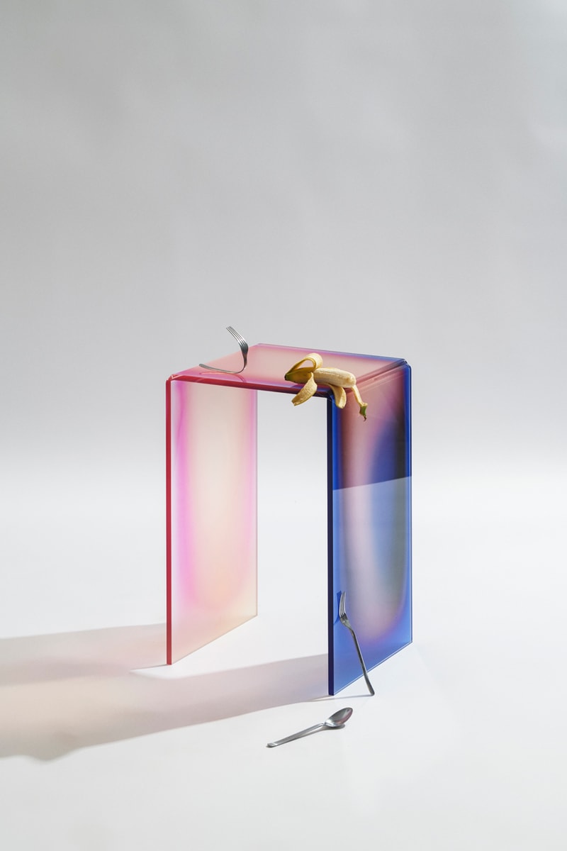 Lumière Bricoleur and TABLEAU Team Up for Multicolored ‘LUCID SIDE TABLES’ Design
