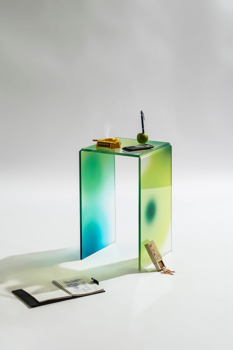 Lumière Bricoleur and TABLEAU Team Up for Multicolored ‘LUCID SIDE TABLES’ Design