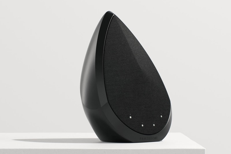 Pantheone Audio Obsidian Sculpture Lava Rock Wireless Speaker Audio Product Device Launch Preview Pantheon Follow Up AirPlay Bluetooth Australian Design Firm Minimalist