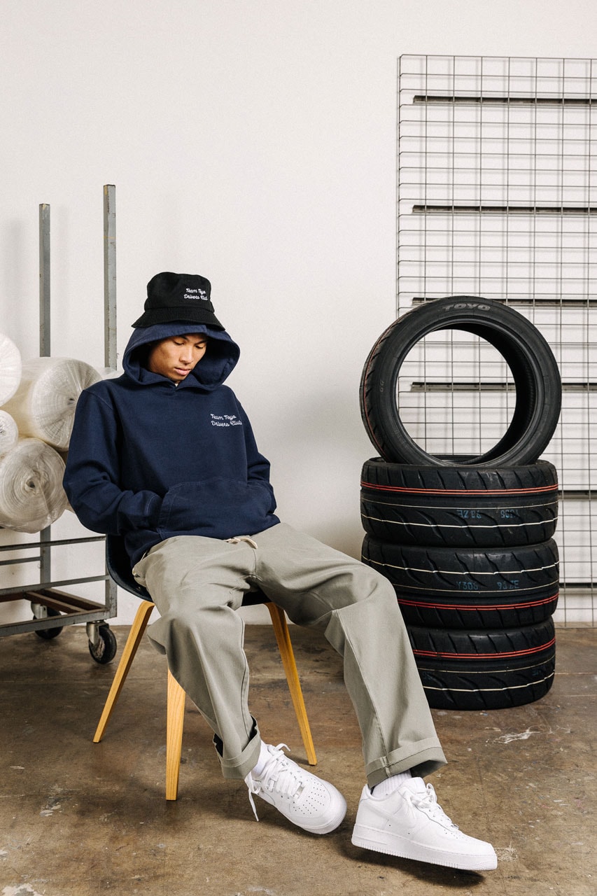 Standard Issue Tire Manufacturer Toyo Tires Team Embroidered Basics Capsule Collection Launch Tees Hoodies Hats Images Preview Online Store