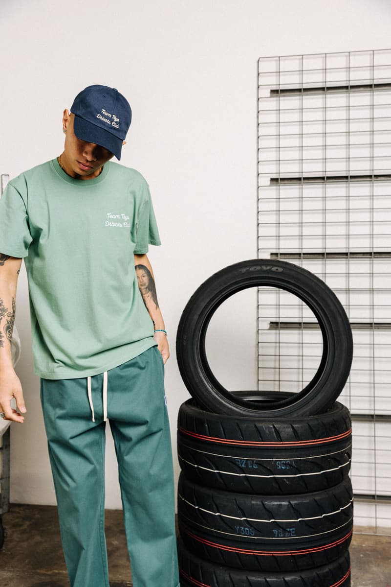 Standard Issue Tire Manufacturer Toyo Tires Team Embroidered Basics Capsule Collection Launch Tees Hoodies Hats Images Preview Online Store