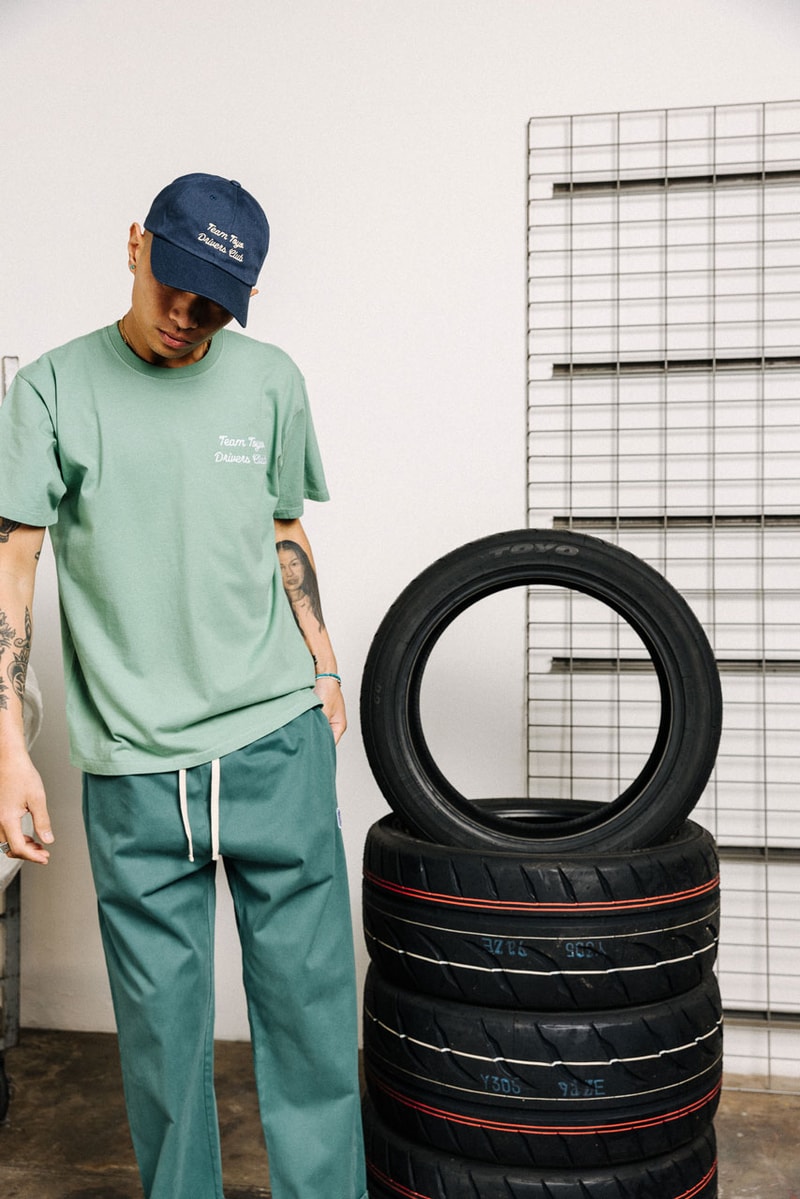Standard Issue Tire Manufacturer Toyo Tires Team Embroidered Basics Capsule Collection Launch Tees Hoodies Hats Images Preview Online Store