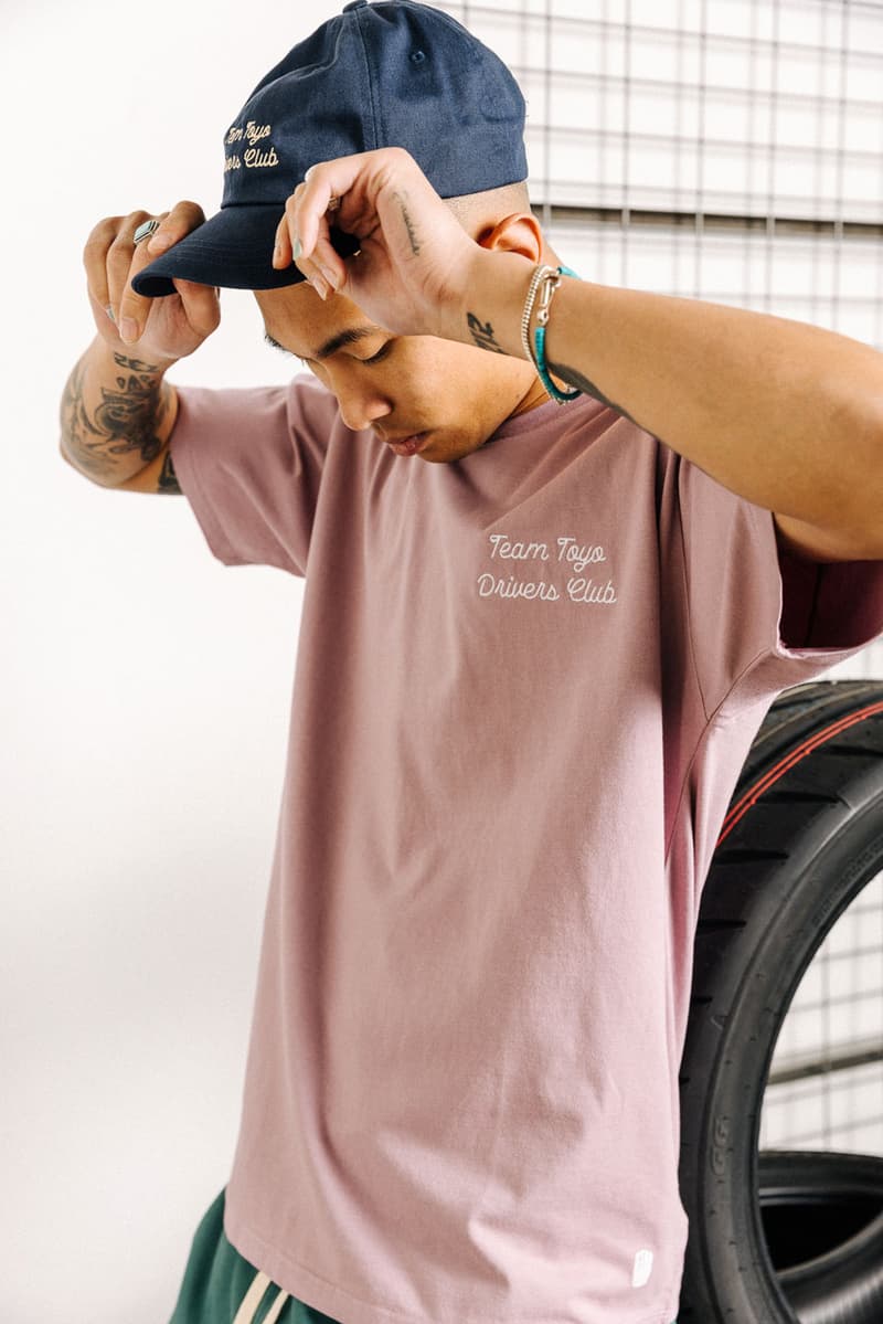 Standard Issue Tire Manufacturer Toyo Tires Team Embroidered Basics Capsule Collection Launch Tees Hoodies Hats Images Preview Online Store