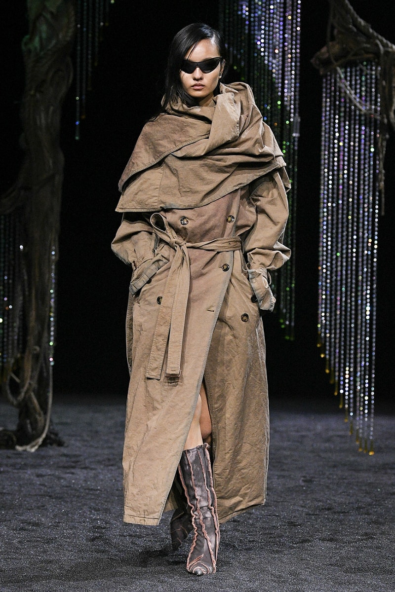 Acne Studios FW23 Is Rooted in Futuristic Mysticism paris fashion week runway paris fashion week pfw