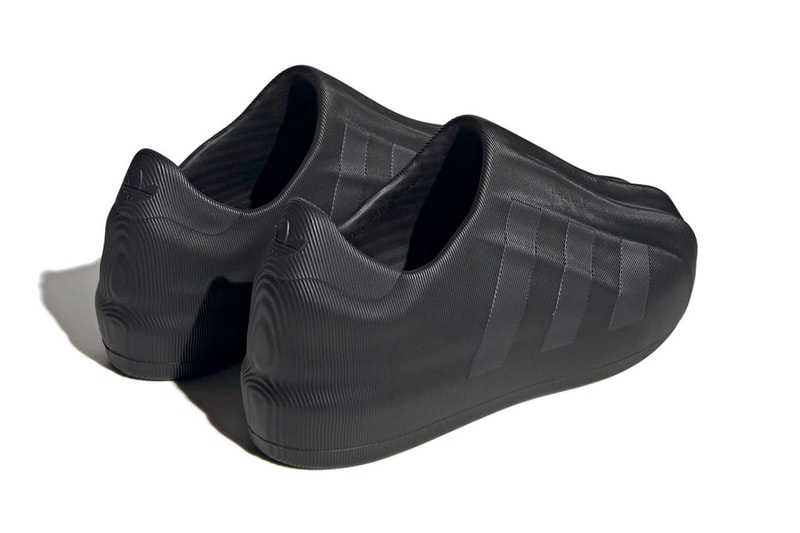 adidas adiFom Superstar Triple Black  Core Black Carbon Sugarcane Slip-On Sneakers Footwear Shoes Fashion Black Rubber Three Stripe