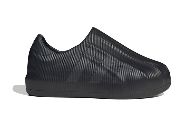 adidas adiFom Superstar Triple Black  Core Black Carbon Sugarcane Slip-On Sneakers Footwear Shoes Fashion Black Rubber Three Stripe