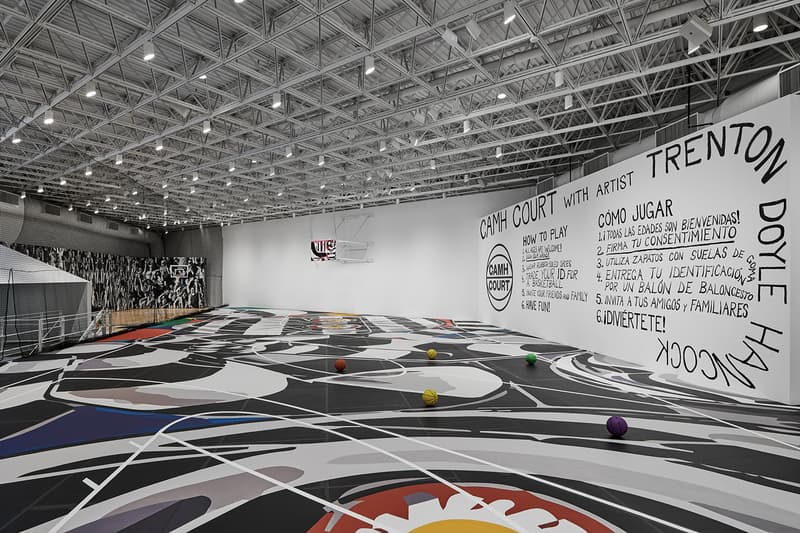 adidas Basketball contemporary arts museum houston trenton doyle hancock camh court ncaa final four opening info