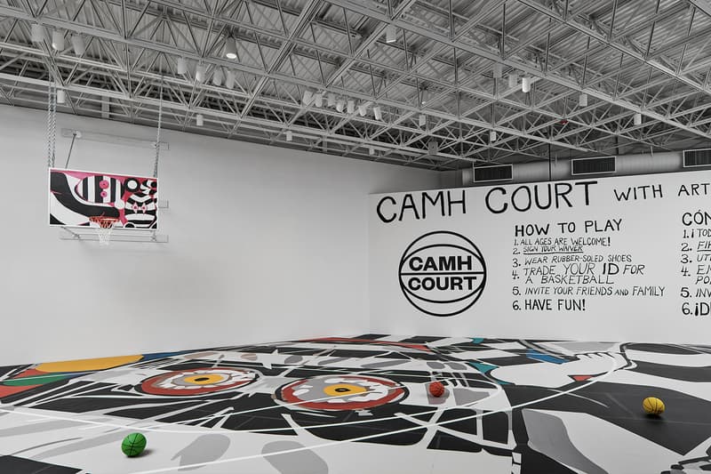 adidas Basketball contemporary arts museum houston trenton doyle hancock camh court ncaa final four opening info