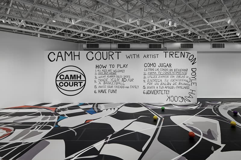 adidas Basketball contemporary arts museum houston trenton doyle hancock camh court ncaa final four opening info
