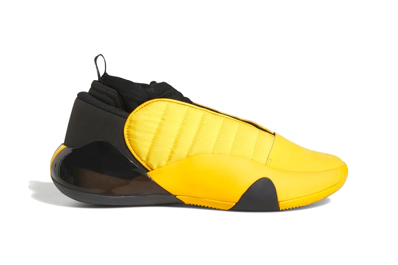 Official Look at the adidas Harden Vol. 7 "Crew Yellow" HQ3426 james harden nba basketball shoe philadelphia 76ers all star houston Crew Yellow/Core Black-Crew Yellow