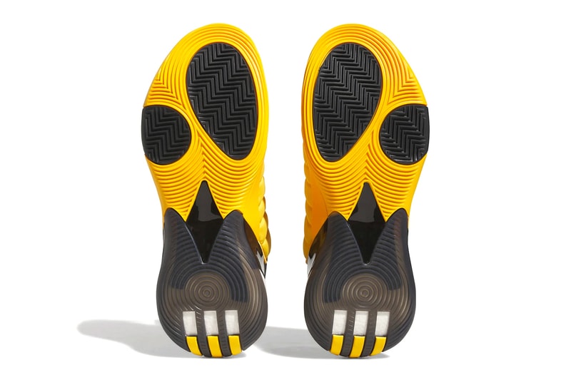 Official Look at the adidas Harden Vol. 7 "Crew Yellow" HQ3426 james harden nba basketball shoe philadelphia 76ers all star houston Crew Yellow/Core Black-Crew Yellow