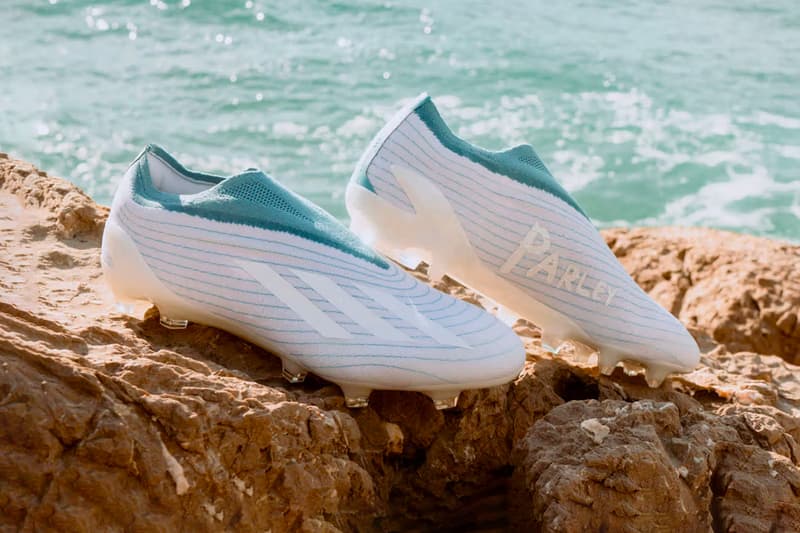 adidas Football Soccer Parley Pack Ocean Recycled Waste Sports Pedri Barcelona La Liga Messi