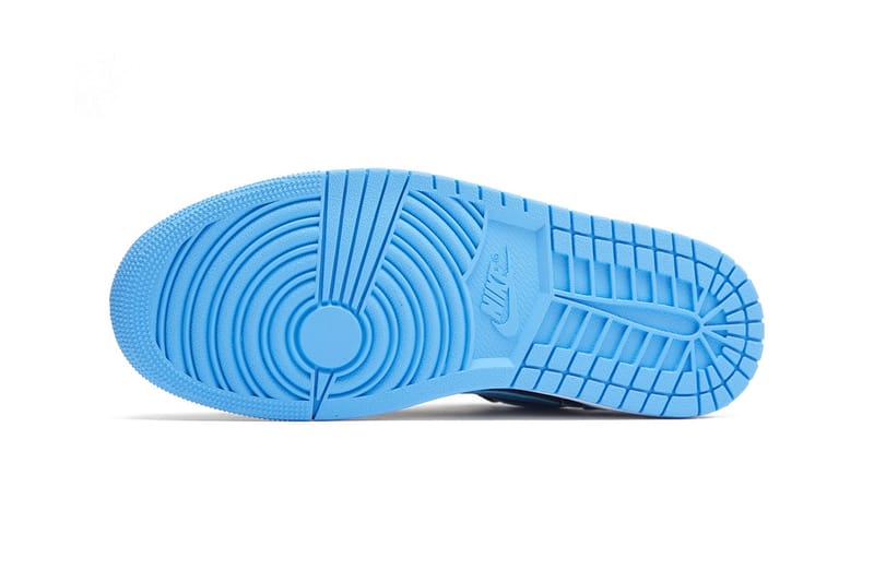 styling university blue jordan 1