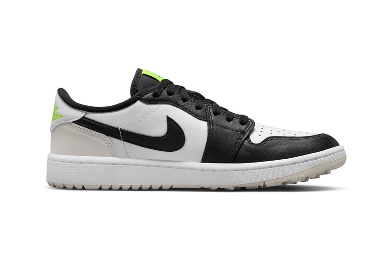 air jordan 1 low golf black white toe volt release info price store list