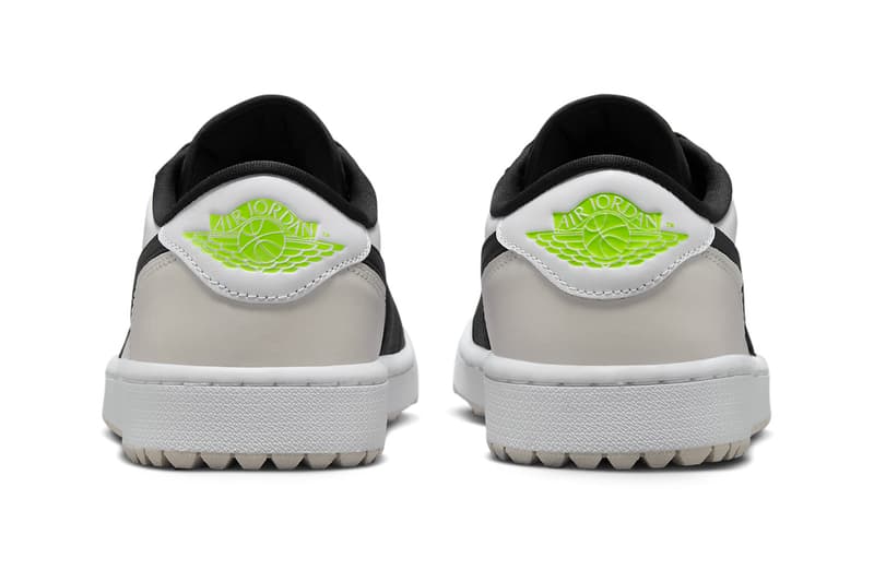 air jordan 1 low golf black white toe volt release info price store list