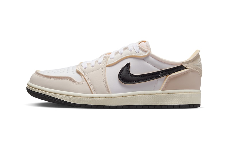 Air Jordan 1 Low OG EX "Coconut Milk" DV0982-100 release date White/Coconut Milk-Black classic sneakers michael jordan brand nike swoosh low top shoes water resistance official images