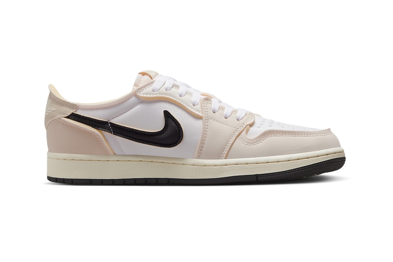 Air Jordan 1 Low OG EX "Coconut Milk" DV0982-100 release date White/Coconut Milk-Black classic sneakers michael jordan brand nike swoosh low top shoes water resistance official images