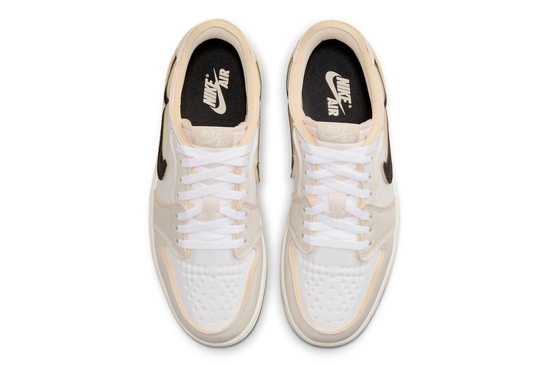 Air Jordan 1 Low OG EX "Coconut Milk" DV0982-100 release date White/Coconut Milk-Black classic sneakers michael jordan brand nike swoosh low top shoes water resistance official images