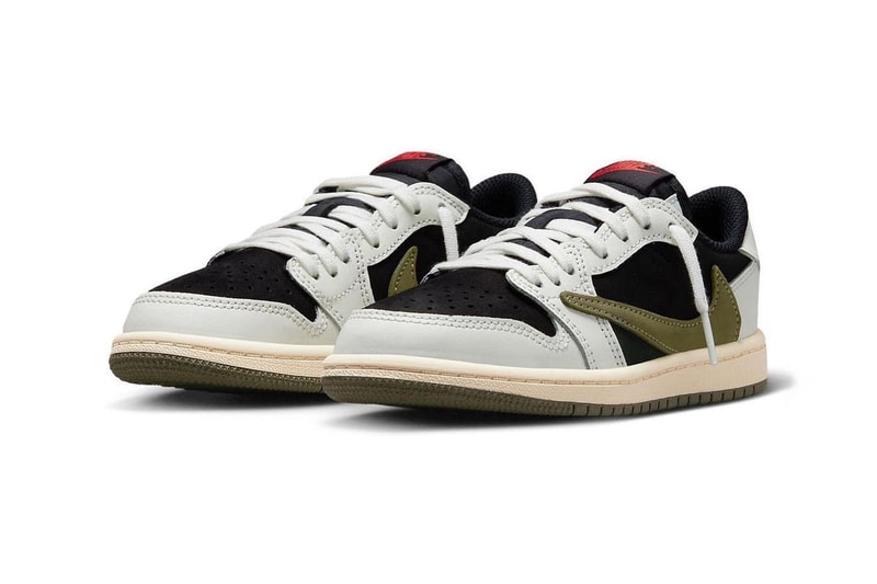 Air Jordan 1 Low OG WMNS Olive Final Travis Scott AJ1 Release Info DZ4137-106 Date Buy Price Sail University Red Black Medium Olive