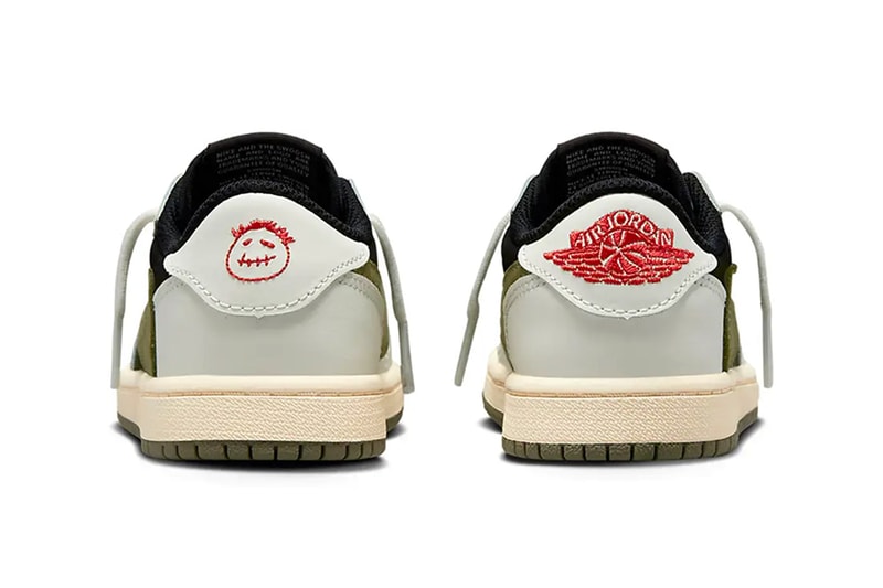 Air Jordan 1 Low OG WMNS Olive Final Travis Scott AJ1 Release Info DZ4137-106 Date Buy Price Sail University Red Black Medium Olive