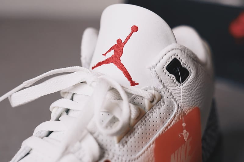 jordan 3 white cement red