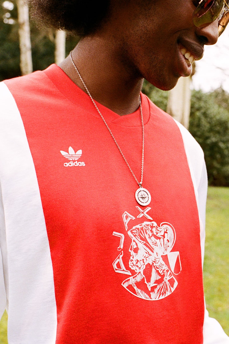 adidas Originals Ajax Football Club Clothing Collaboration Collection Campaign Footwear Samba Sneaker Three Stripe