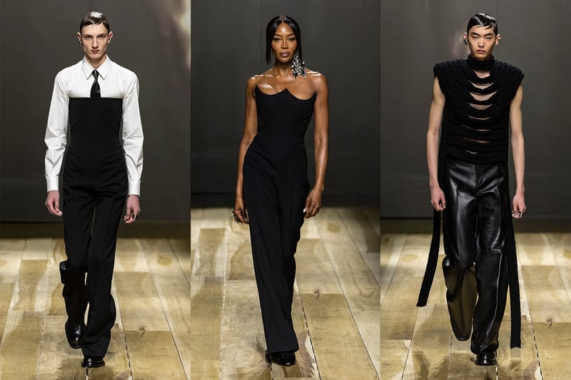 Alexander McQueen FW23 "Anatomy" Was Romantically Dark and Dramatic