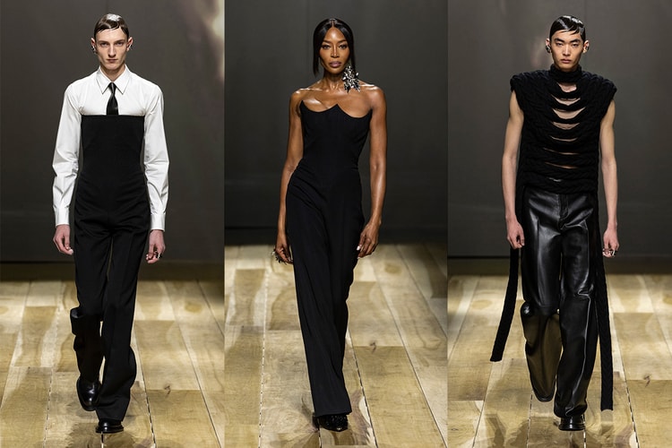 Alexander McQueen FW23 "Anatomy" Was Romantically Dark and Dramatic