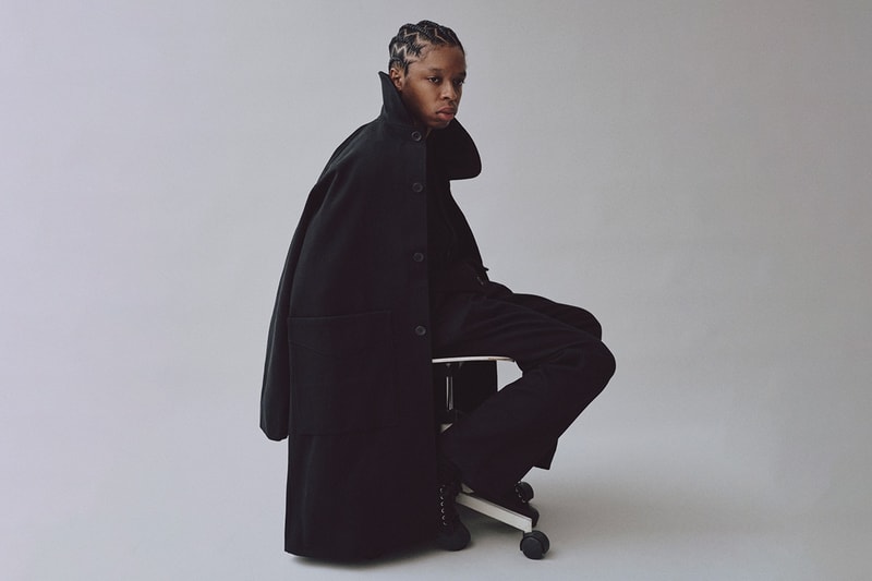 and austin clothing brand Reuben Perin Geoffrey Glenister interview modern giza club collar trench coat trucker jacket fw23 collection  