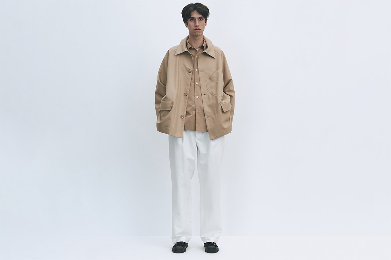 and austin clothing brand Reuben Perin Geoffrey Glenister interview modern giza club collar trench coat trucker jacket fw23 collection  