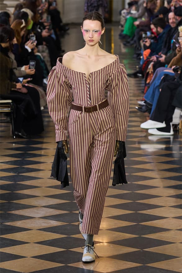 Andreas Kronthaler for Vivienne Westwood Fall Winter 2023 collection menswear womenswear tribute Paris fashion week runway show