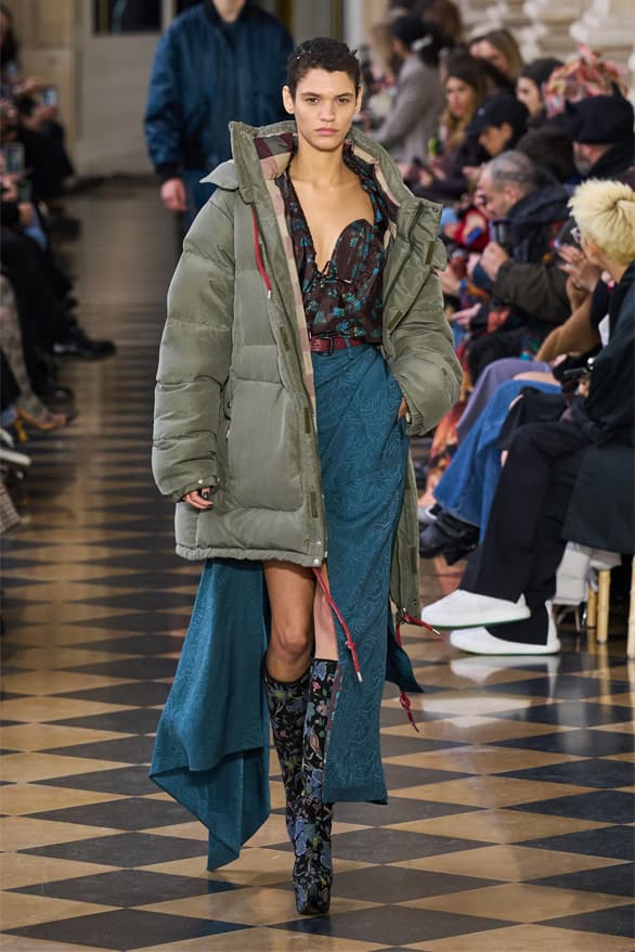 Andreas Kronthaler for Vivienne Westwood Fall Winter 2023 collection menswear womenswear tribute Paris fashion week runway show