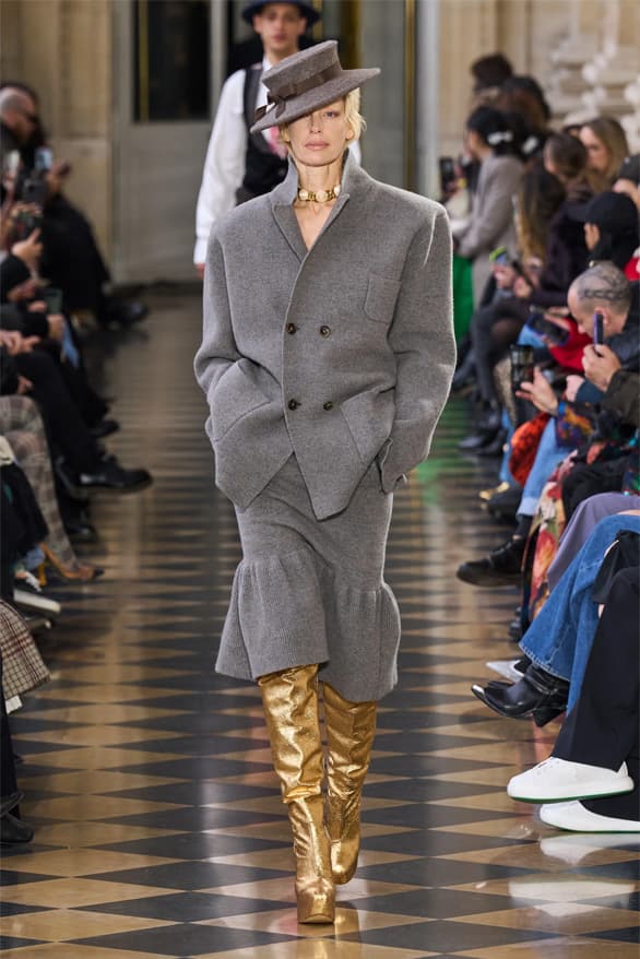 Andreas Kronthaler for Vivienne Westwood Fall Winter 2023 collection menswear womenswear tribute Paris fashion week runway show