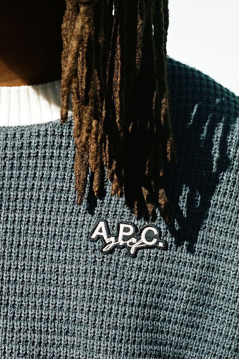 apc golf ss23 spring summer 2023 collection polo cardigan pants hat bag vest sweater shirt