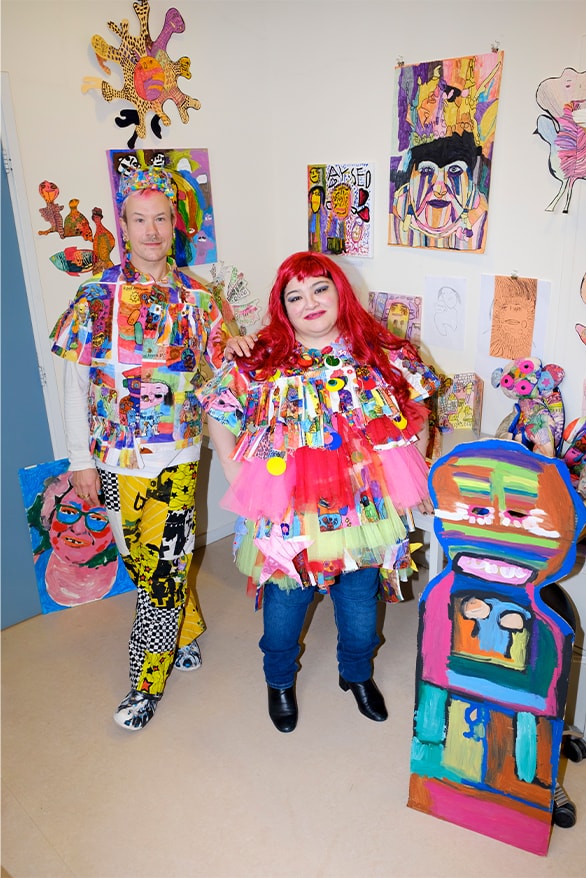 APOC Store x No Limits! Art Castle Collaboration Information details Netherlands artist neurodivergent queer activist Carmen Schabracq Bruin Parry Bas + Ayse Jan Hoek Anemoon Fokinga