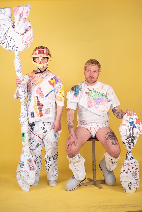 APOC Store x No Limits! Art Castle Collaboration Information details Netherlands artist neurodivergent queer activist Carmen Schabracq Bruin Parry Bas + Ayse Jan Hoek Anemoon Fokinga