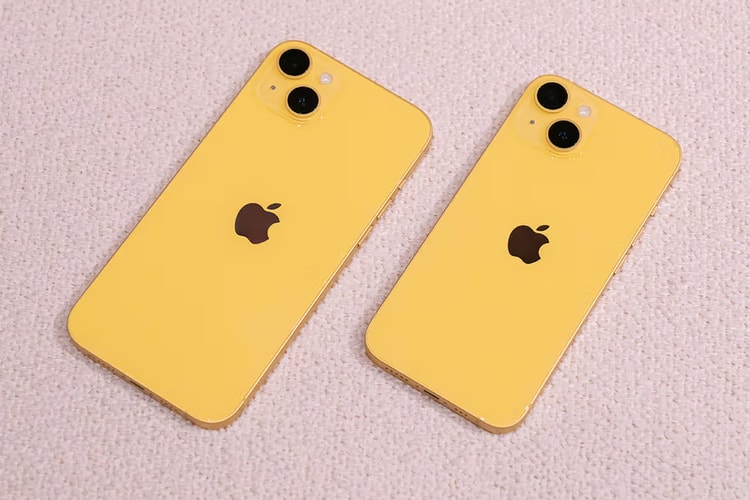 First Look at the Apple iPhone 14 and 14 Plus in "Yellow"